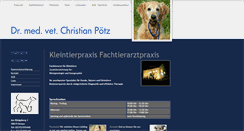 Desktop Screenshot of dr-poetz.de